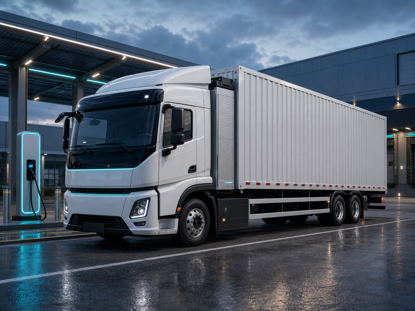 GDBUSHK 13-meter-plus new energy logistics vehicle